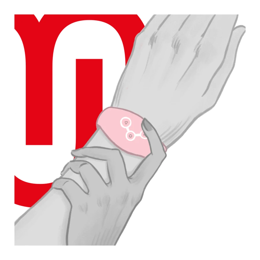 WATCHME - OROLOGIO CON TECNOLOGIA WIRELESS ROSA TENORE